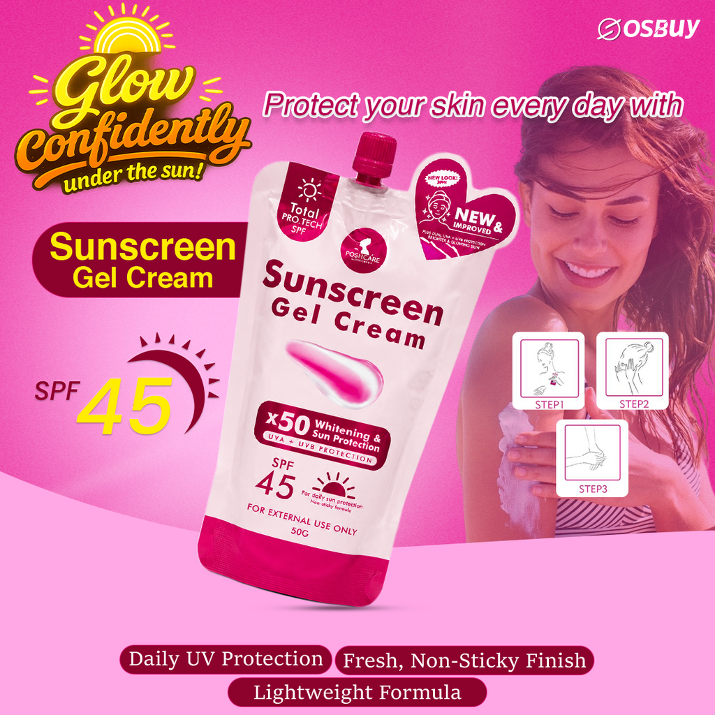 PerfectSkin Sunscreen Gel Cream SPF45 (50g)