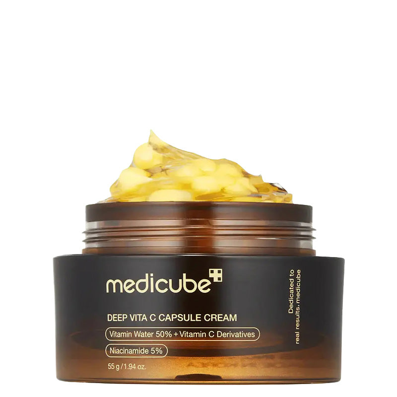 MEDICUBE Deep Vita C Capsule Cream: A Korean Brightening Cream