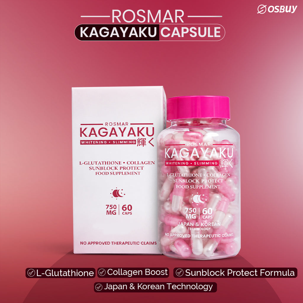 Glutathione & Collagen Food Supplement, 60 Capsules