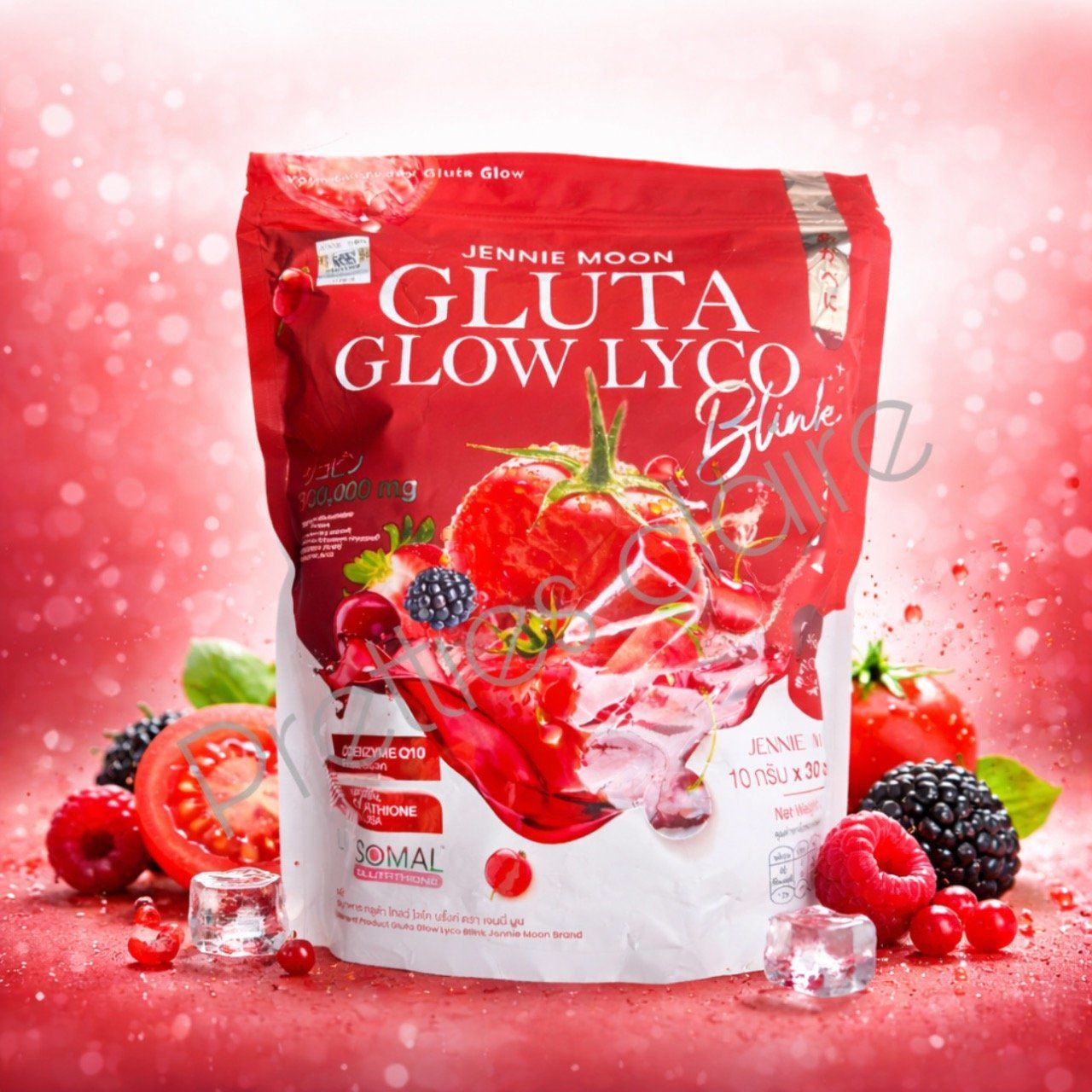 Jennie Moon Gluta Glow Lyco Blink 100,000mg Beauty Supplement Drink