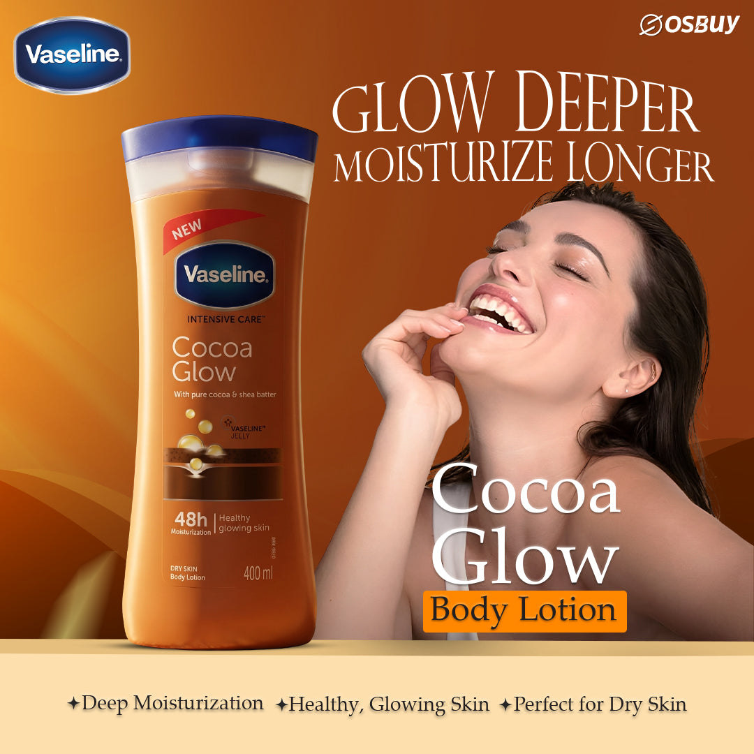 Vaseline Intensive Care Cocoa Glow Body Lotion 200 ml