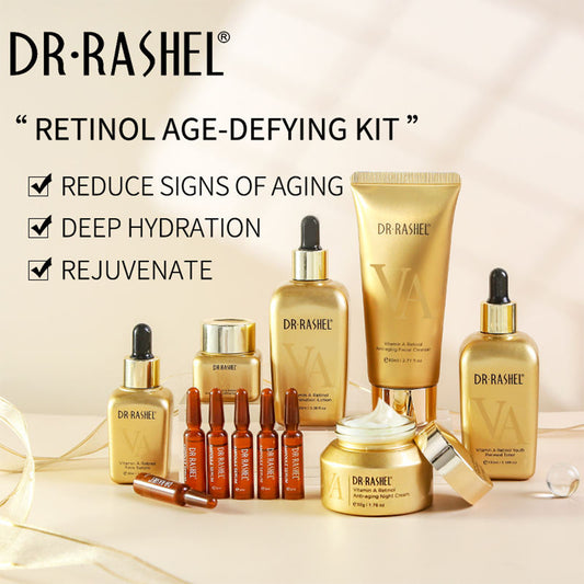 Vitamin A Retinol age-defying & rejuvenation skin care kit
