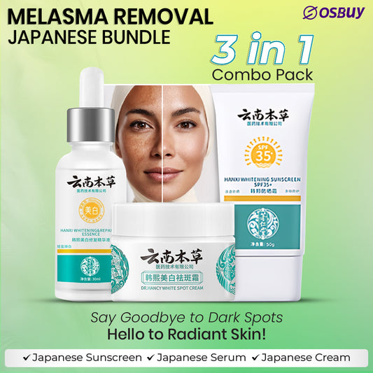 Japanese Melasma 3-in-1 Combo Pack