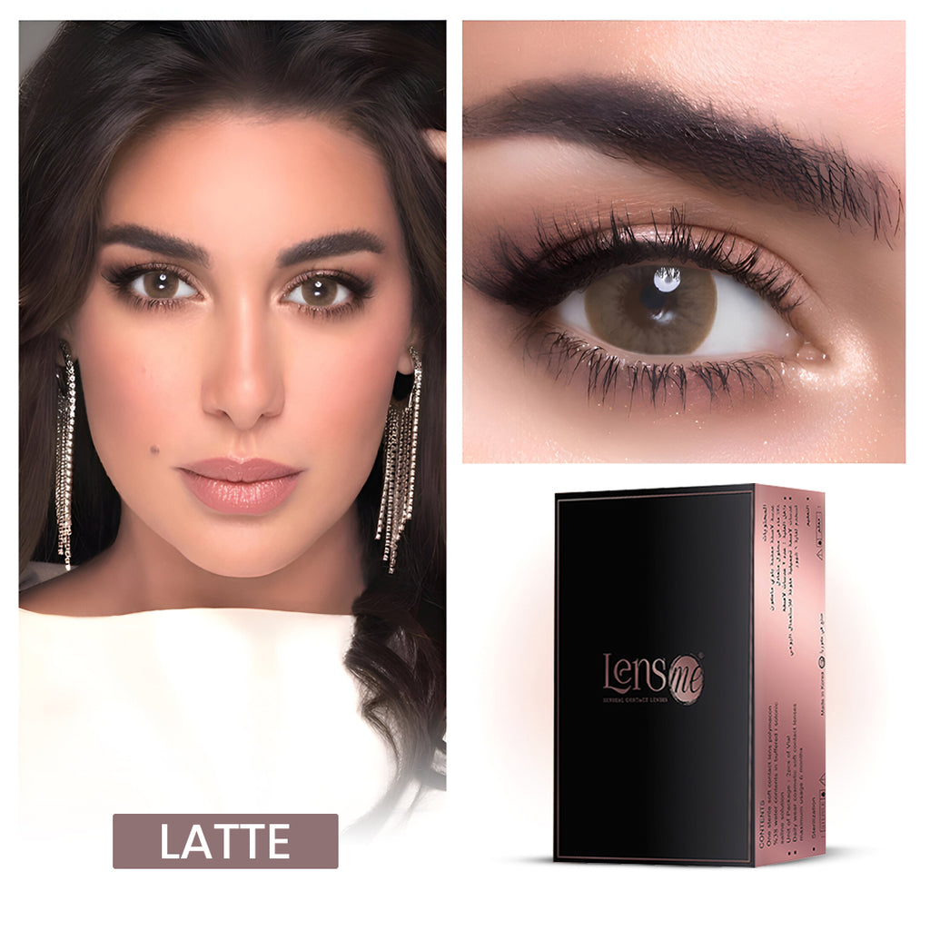 Lensme Monthly Color Contact Lenses - Latte