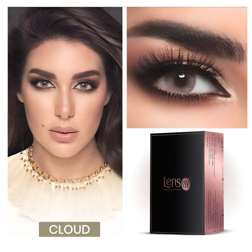 Lensme Monthly Color Contact Lenses - Cloud