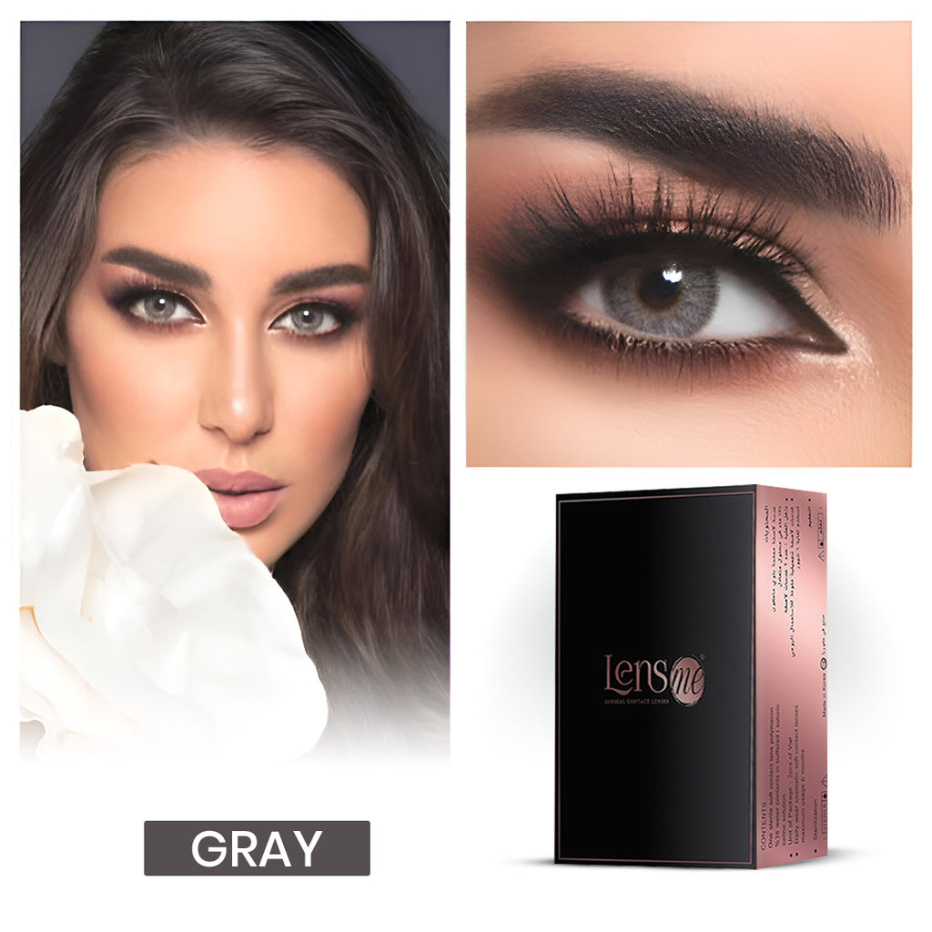 Lensme Monthly Color Contact Lenses - Grey