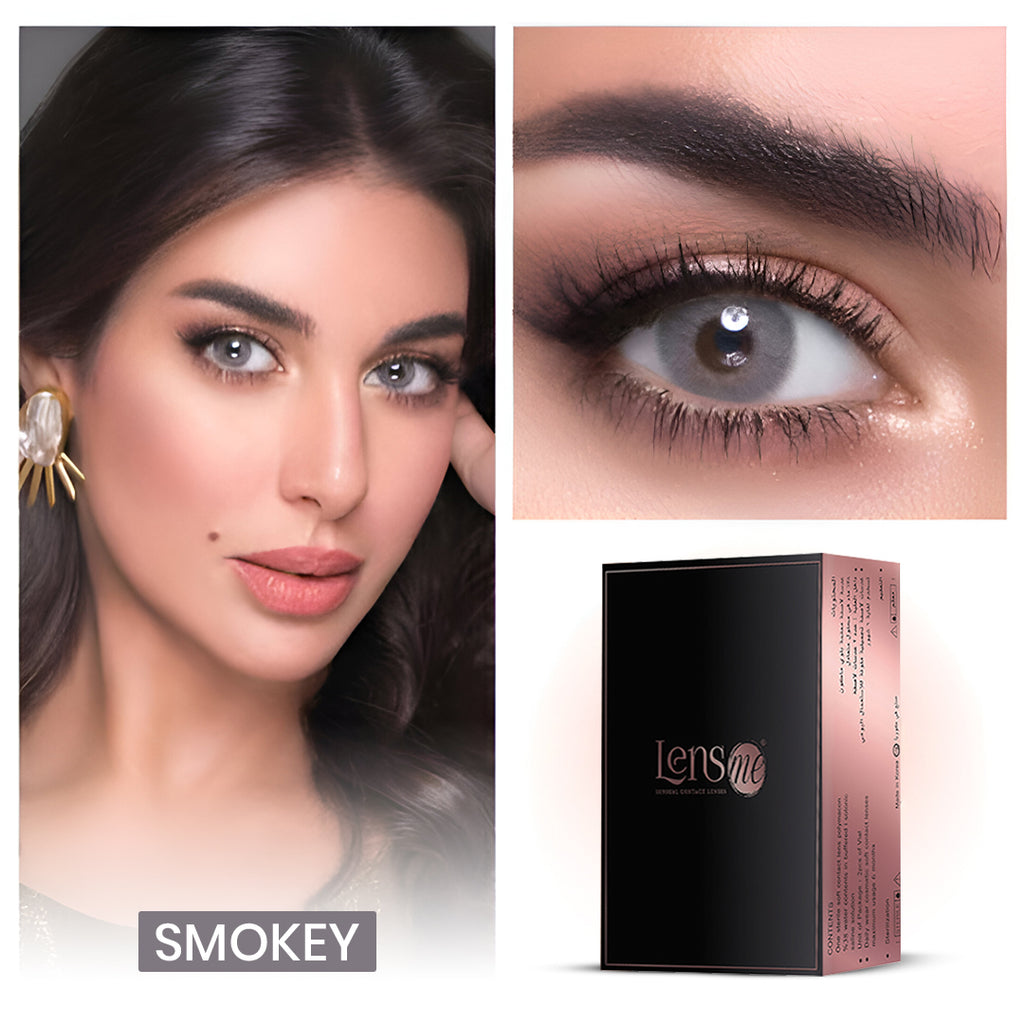 Lensme Monthly Color Contact Lenses - Smokey
