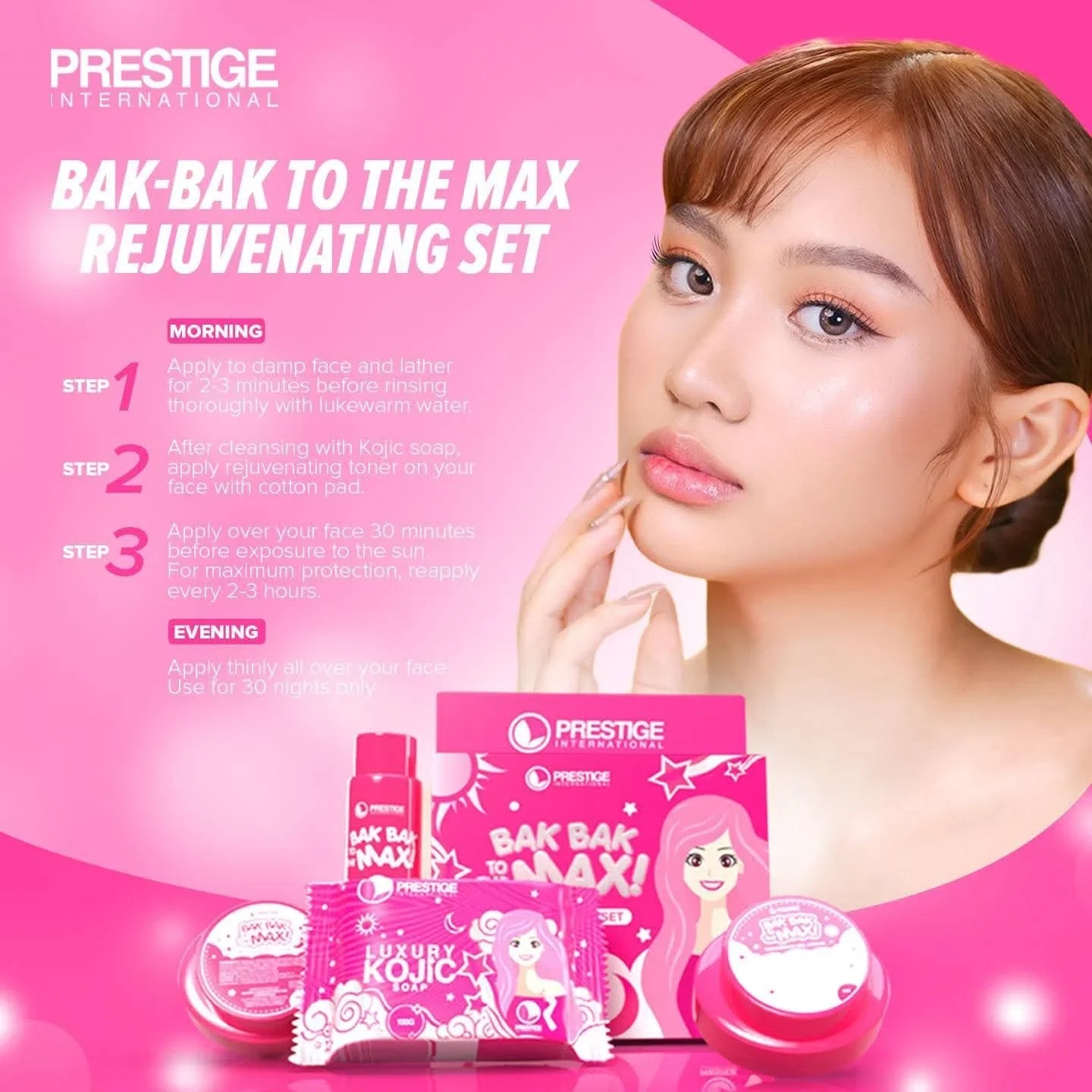 Prestige, BakBak To The Max Rejuvenating Set
