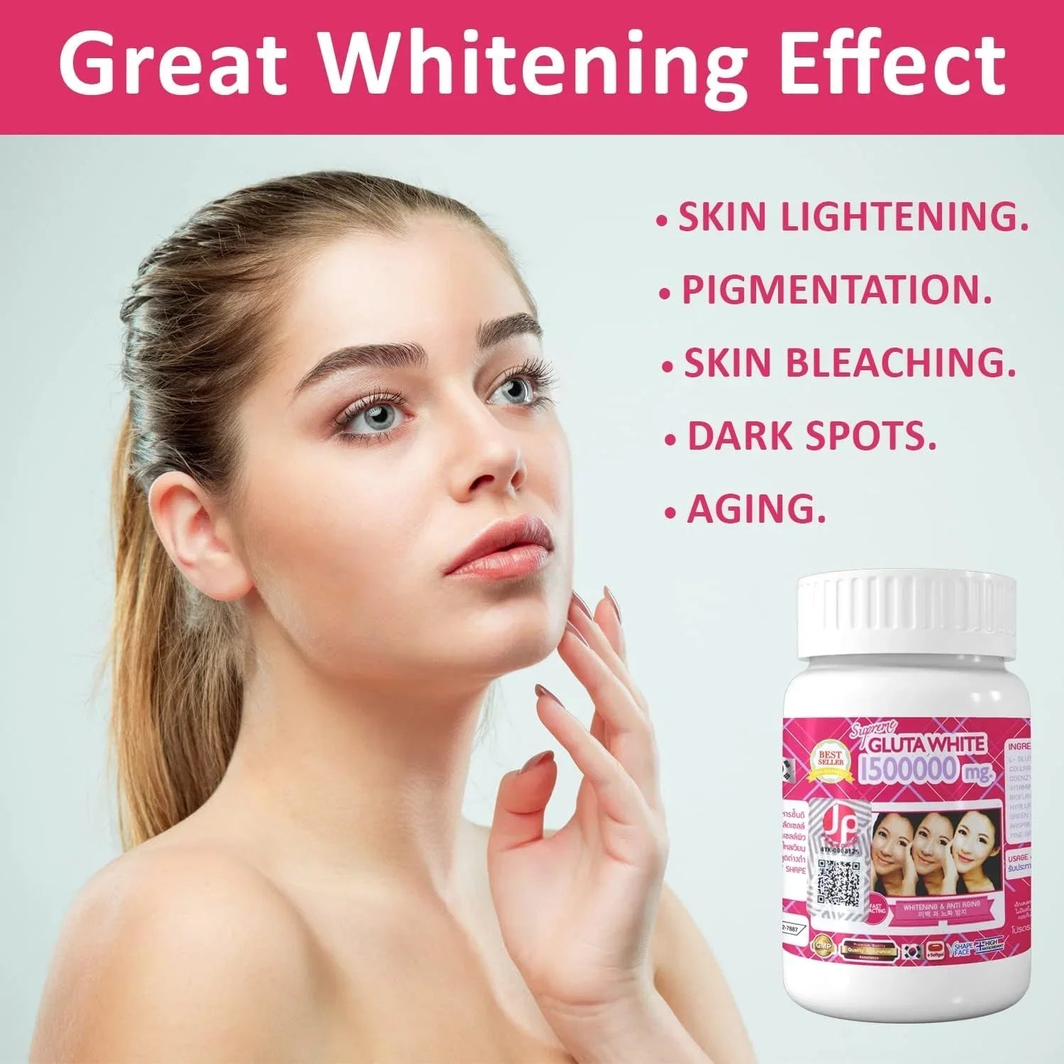 Supreme Gluta White 1500000Mg Whitening Softgel 30pc
