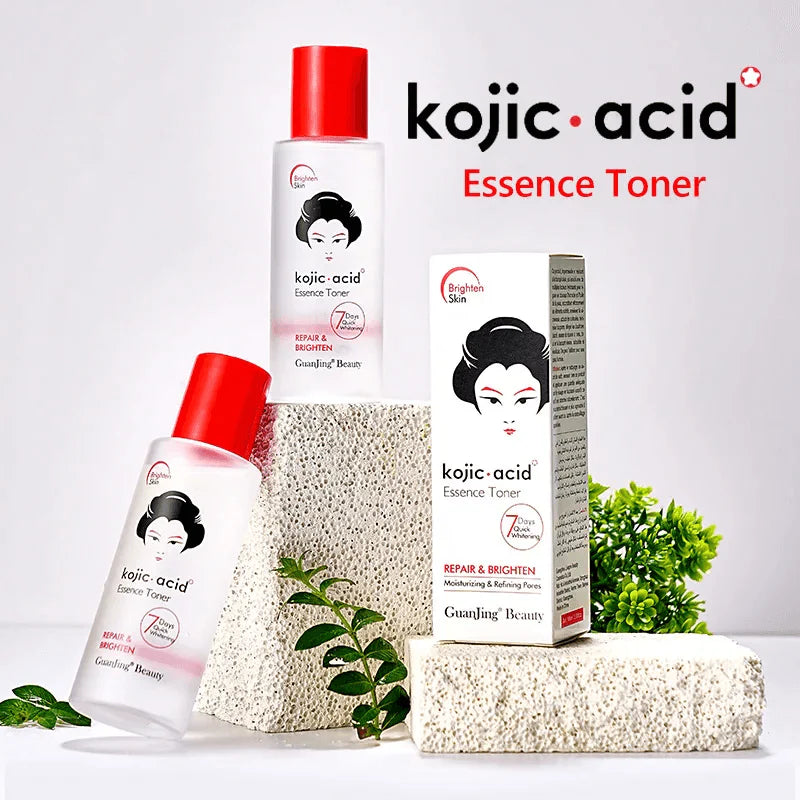 GuanJing Beauty Kojic Acid Toner for Face Moisturizing and Pore Cleansing
