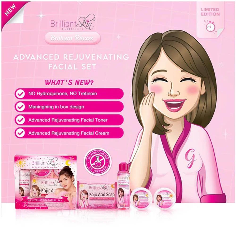 Brilliant Skin Facial Rejuvenation Kit - 4 Pieces
