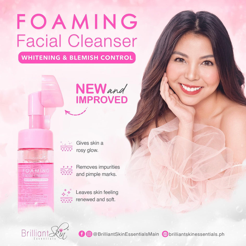 Brilliant Skin Essentials Foaming Facial Cleanser 100ml