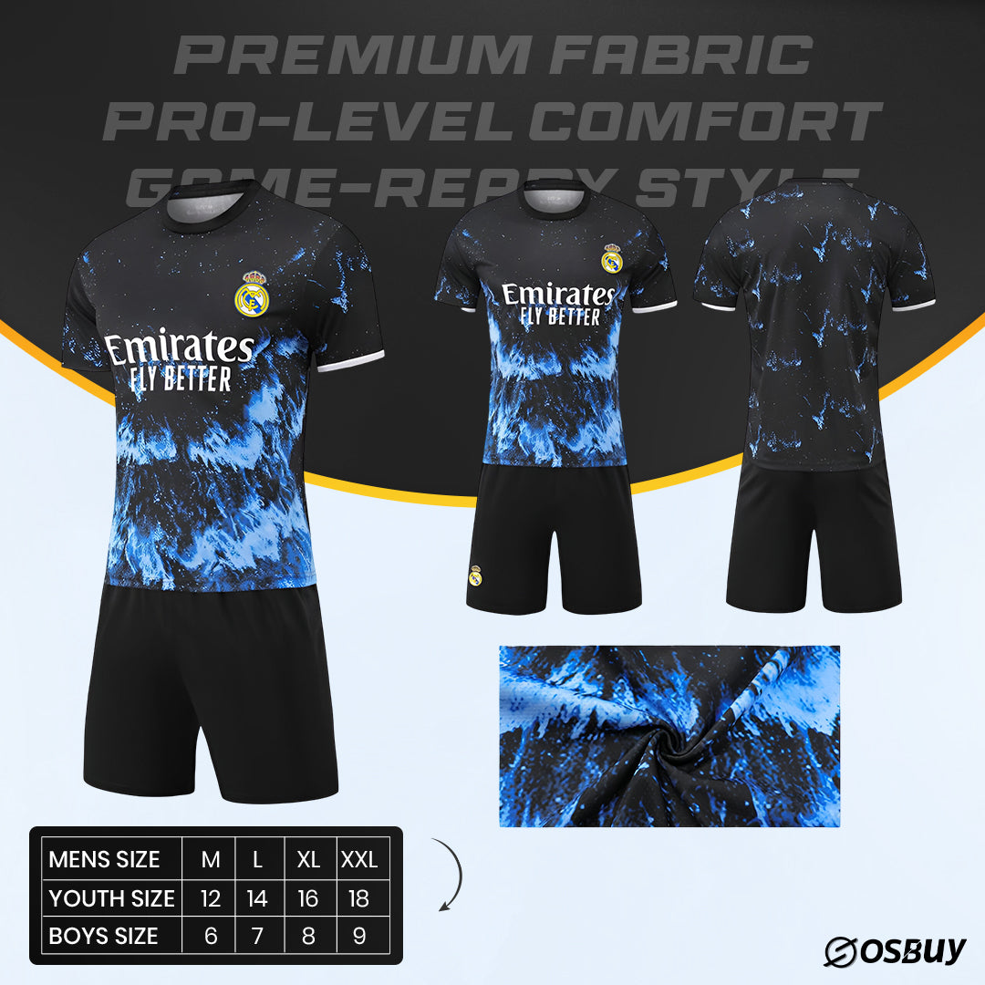 Real Madrid Ocean Blue special edition Jersey | Real madrid jersey