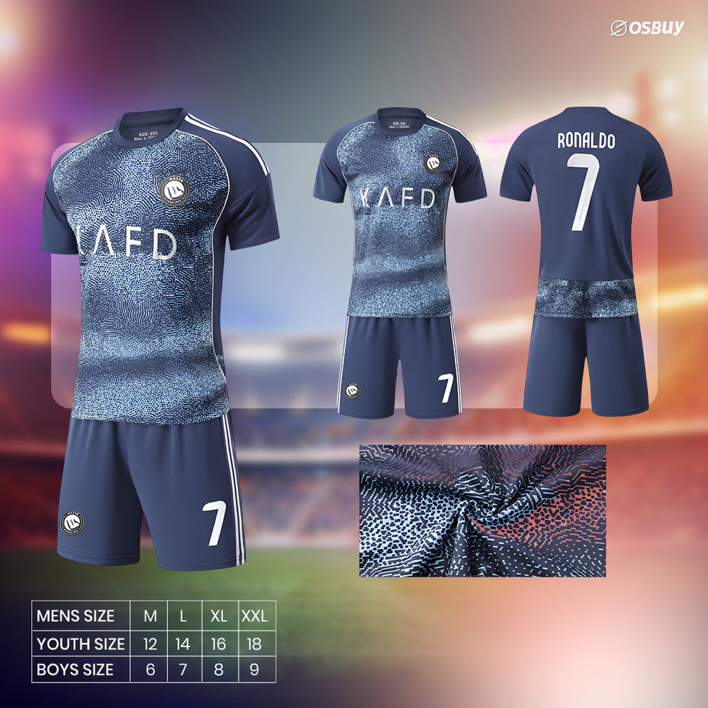 Al Nassr Away Jersey 25/26 Kids - Ronaldo 7
