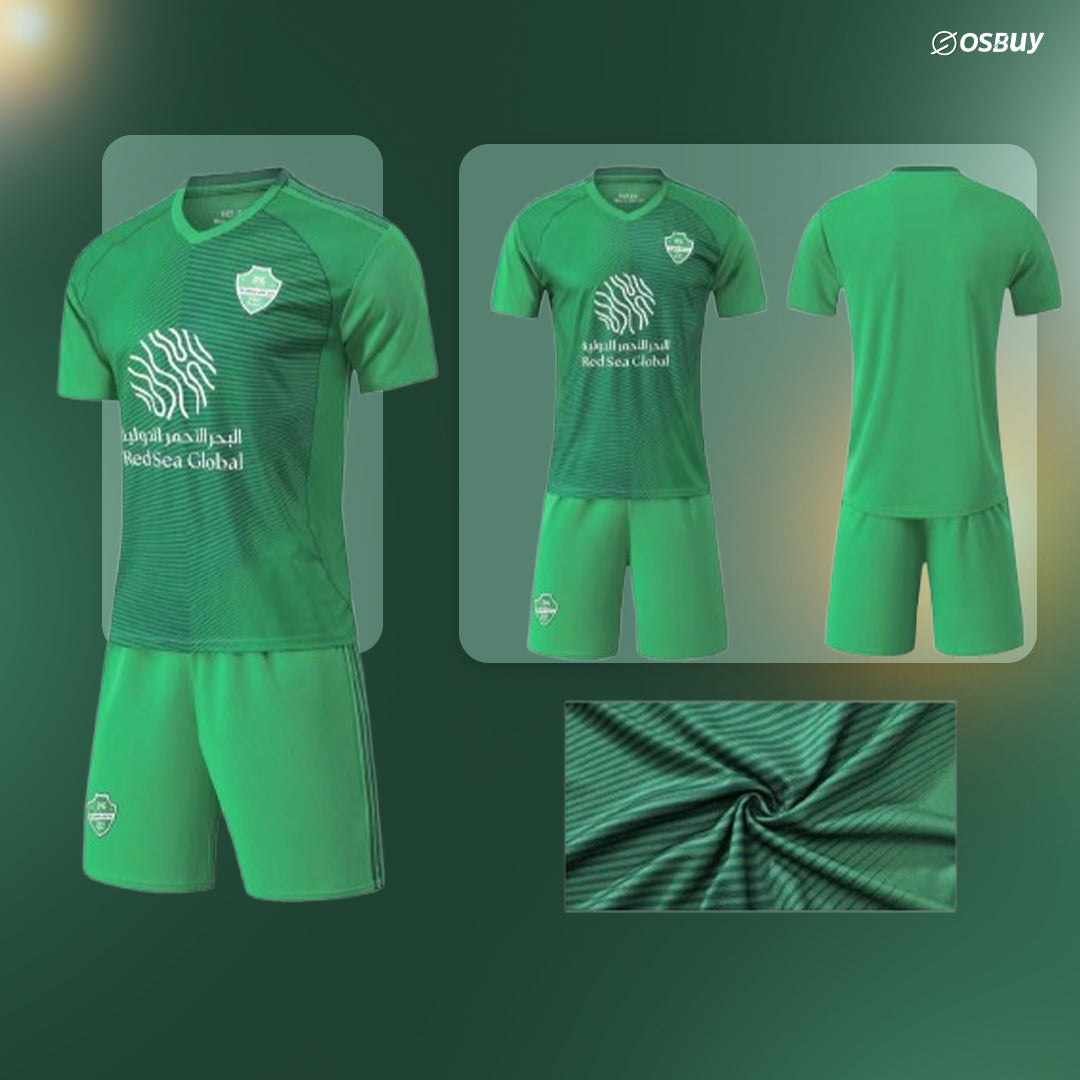 Al Ahli 25/26 Youth Home Jersey Green