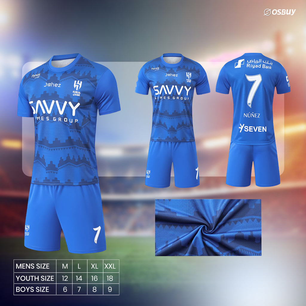 Official Al-Hilal 2025/2026 Home Jersey