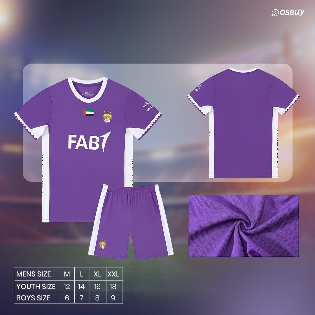Al Ain FC Men's Home Jersey 25/26 – Player