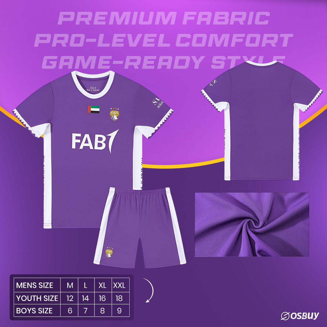 Al Ain FC Men's Home Jersey 25/26 – Player