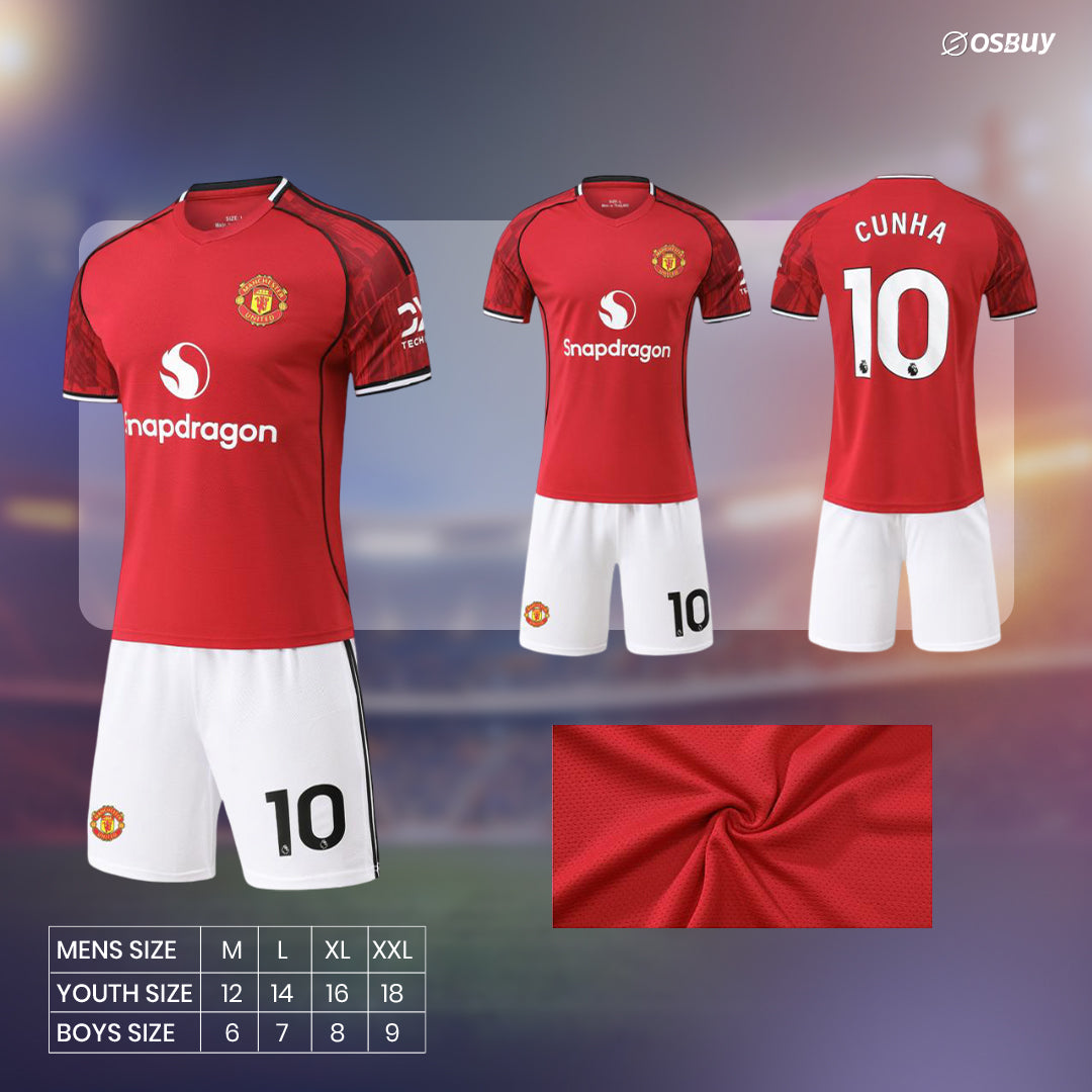 Manchester United 25/26 Home Authentic Jersey.