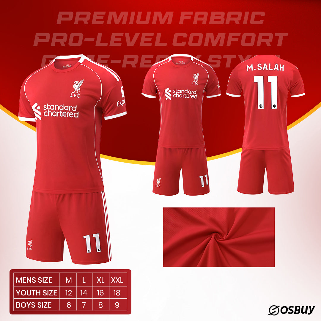 Liverpool Home 25/26 Player Version – Authentic Jersey