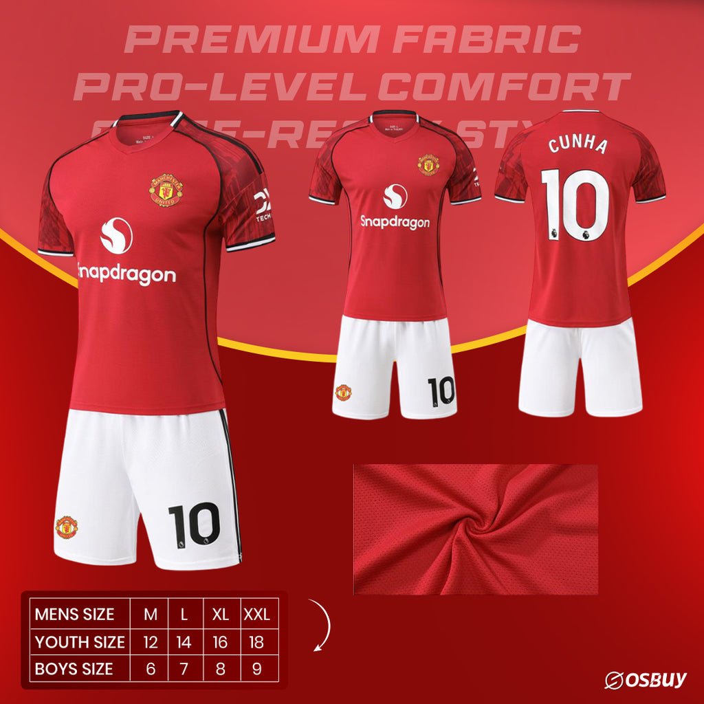 Manchester United 25/26 Home Authentic Jersey.
