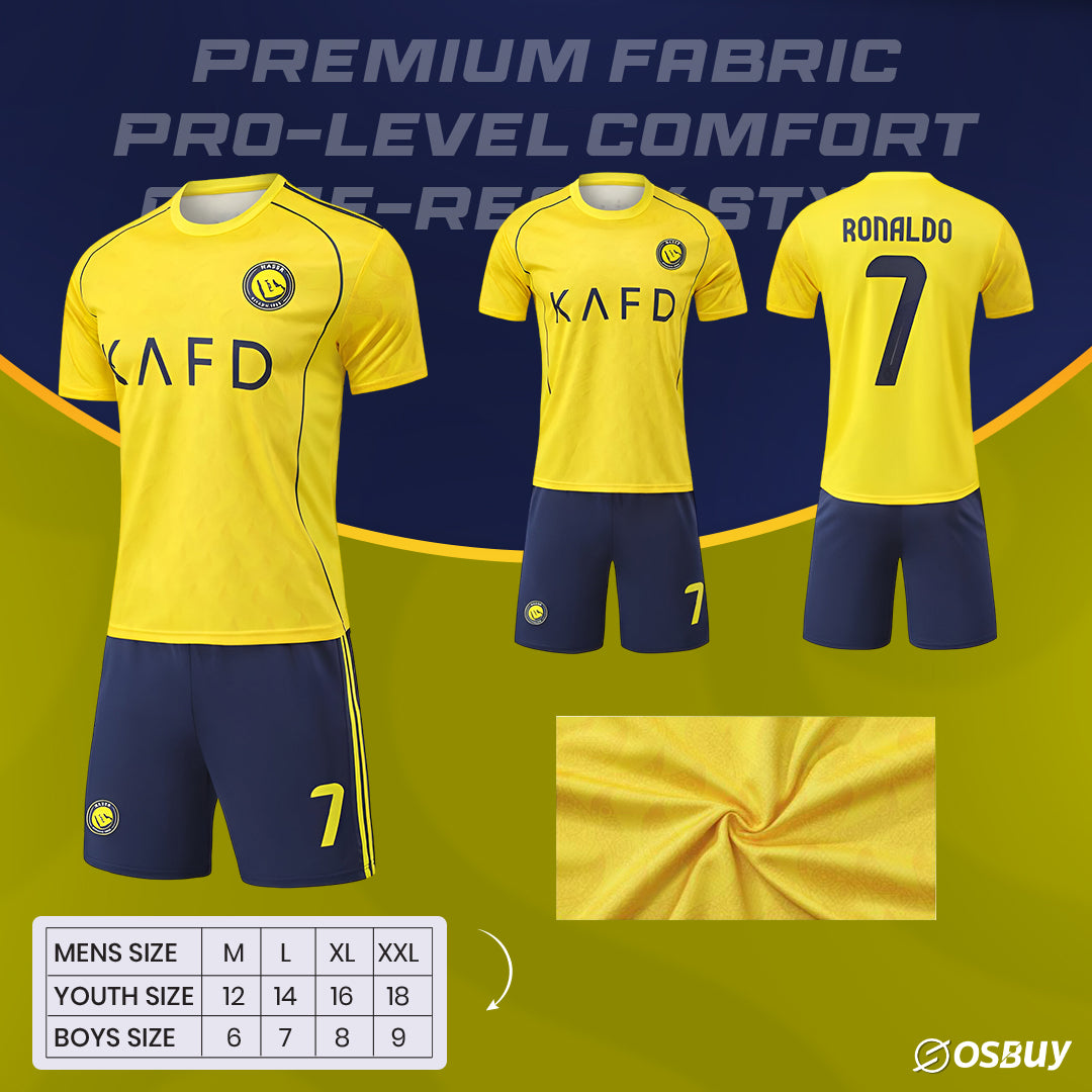 Al Nassr Home 25/26 Full Set