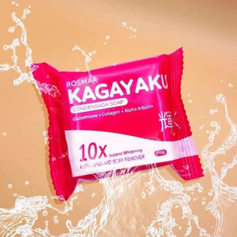 Rosmar kagayaku whitening soap 10x scar remover 70g