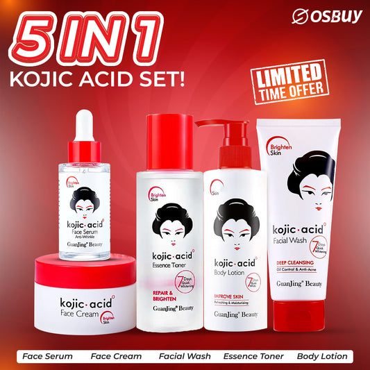 Kojic Acid Gaunjing 5-in-1 Combo Set