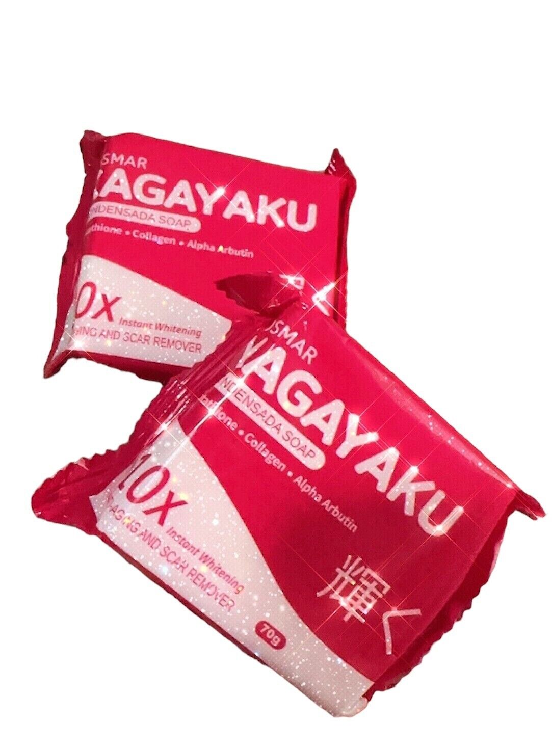 Rosmar kagayaku whitening soap 10x scar remover 70g
