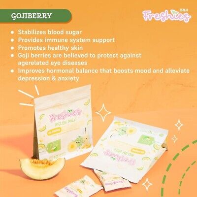 JUJU GLOW Freshies Melon Milk 80000mg Collagen Drink