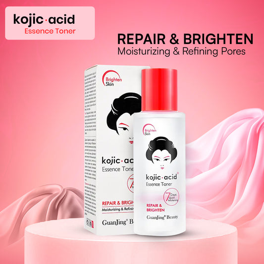 GuanJing Beauty Kojic Acid Toner for Face Moisturizing and Pore Cleansing