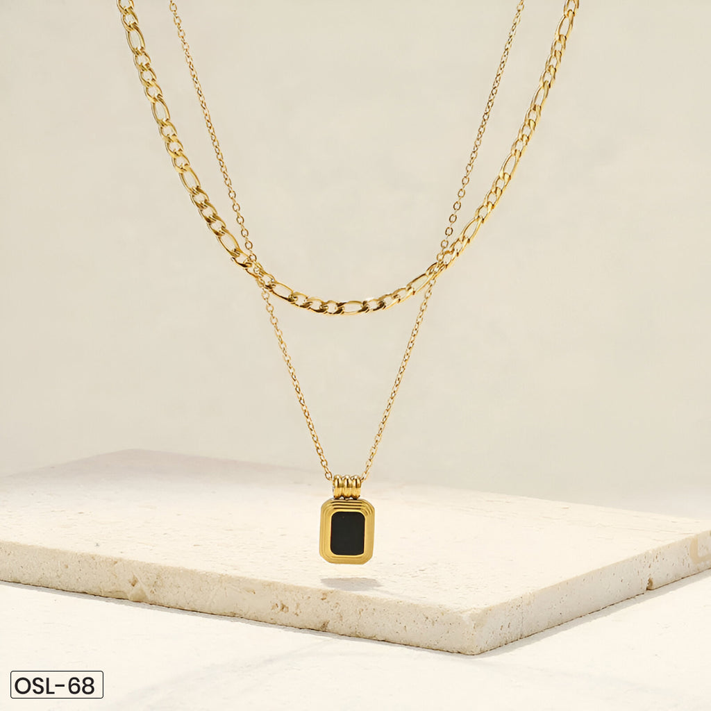 Radiant Essence Pendant Necklace (Gold Plated | Anti-Tarnish)OSL-68