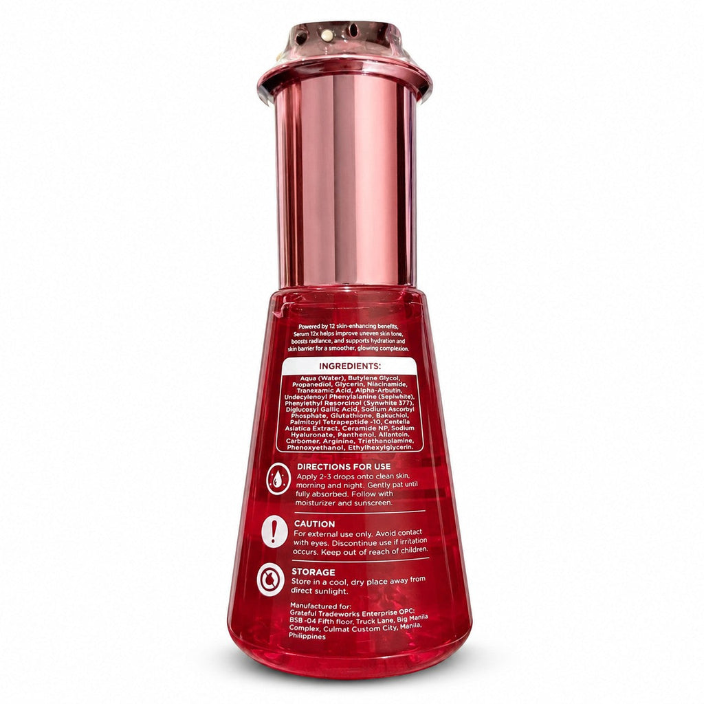You Glow Babe Serum 12X Skin Perfecting Serum 30mL | Niacinamide, Ceramides, Hyaluronic Acid & Vitamin E Facial Serum