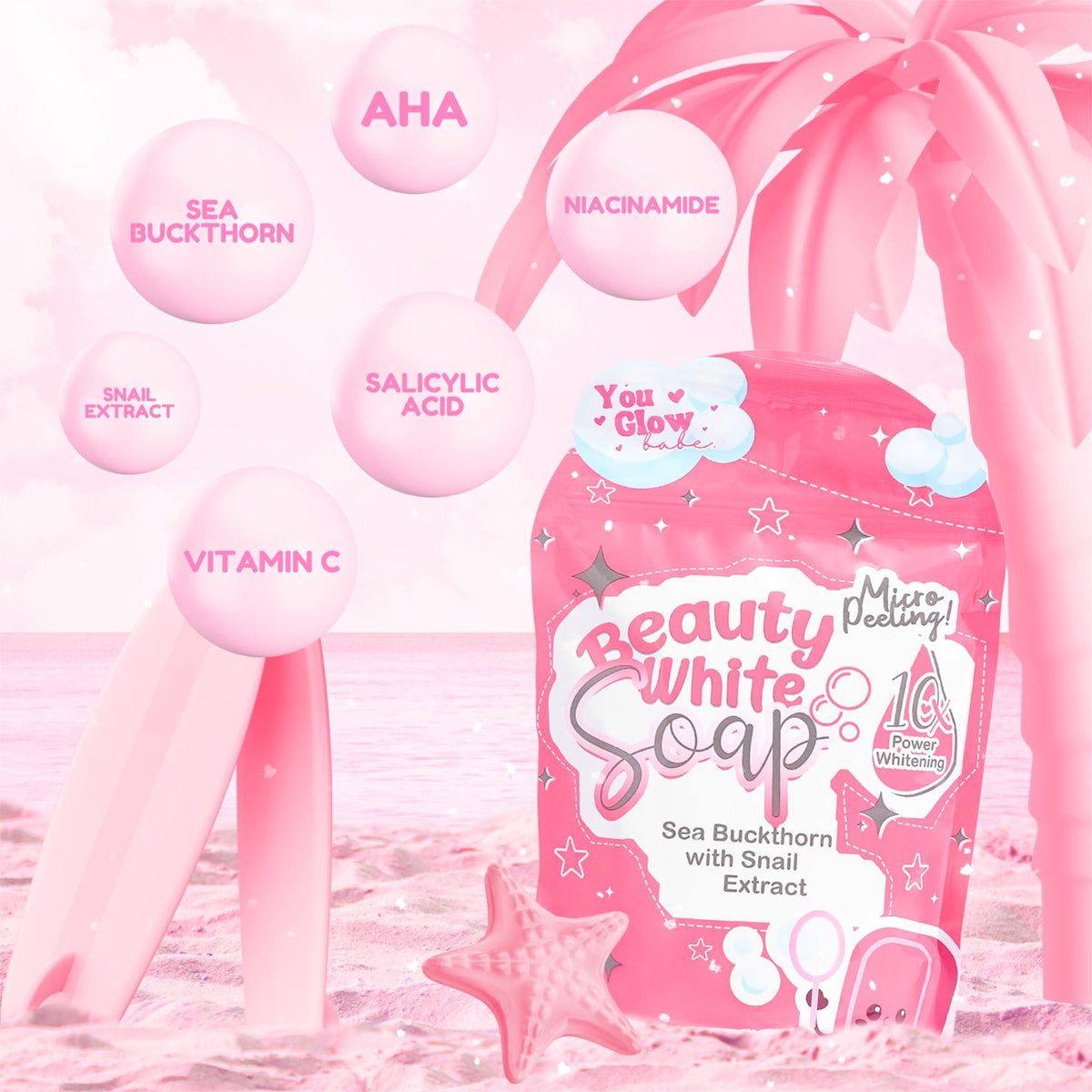 You Glow Babe Beauty White Soap (5 pcs*70g)